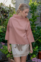 Blusa Audrey Rosa Cipria