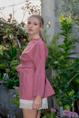 Blusa Perfetta Rosa Antico