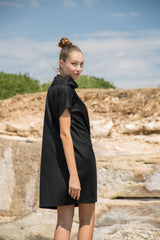 Audrey Dress in tessuto lana