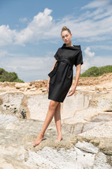 Audrey Dress in tessuto lana