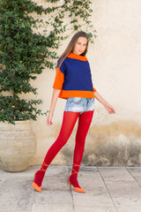 Blusa Audrey Bicolor