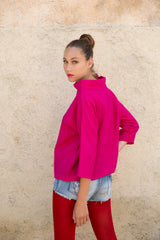 Blusa Audrey Fuchsia