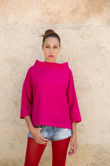 Blusa Audrey Fuchsia