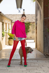 Blusa Audrey Fuchsia