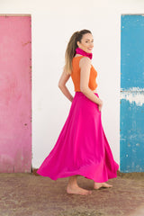 Top Tricot Arancione
